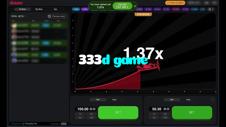 333d game